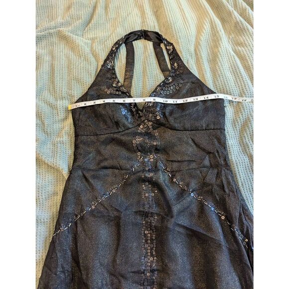 Sue Wong Nocturne Women's Size 6 100% Beaded Plunging Neckline Evening Dress - Picture 8 of 9